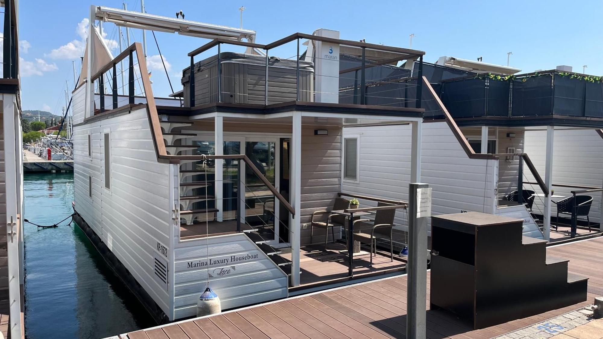 Marina Luxury Houseboat Lace 波尔托罗 外观 照片